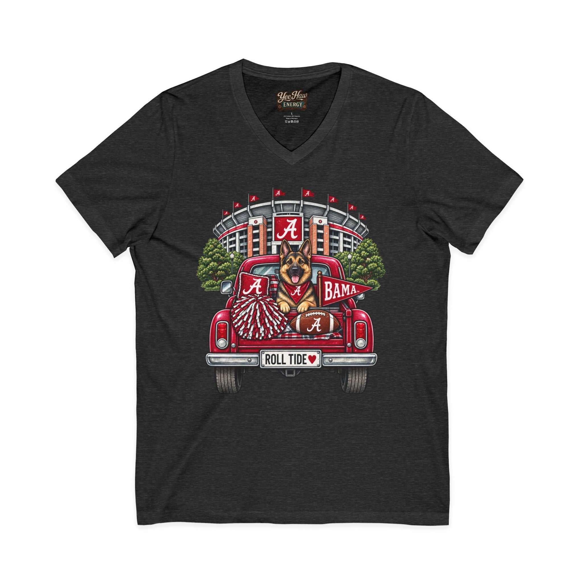 Roll Tide Game Day V-Neck Tee