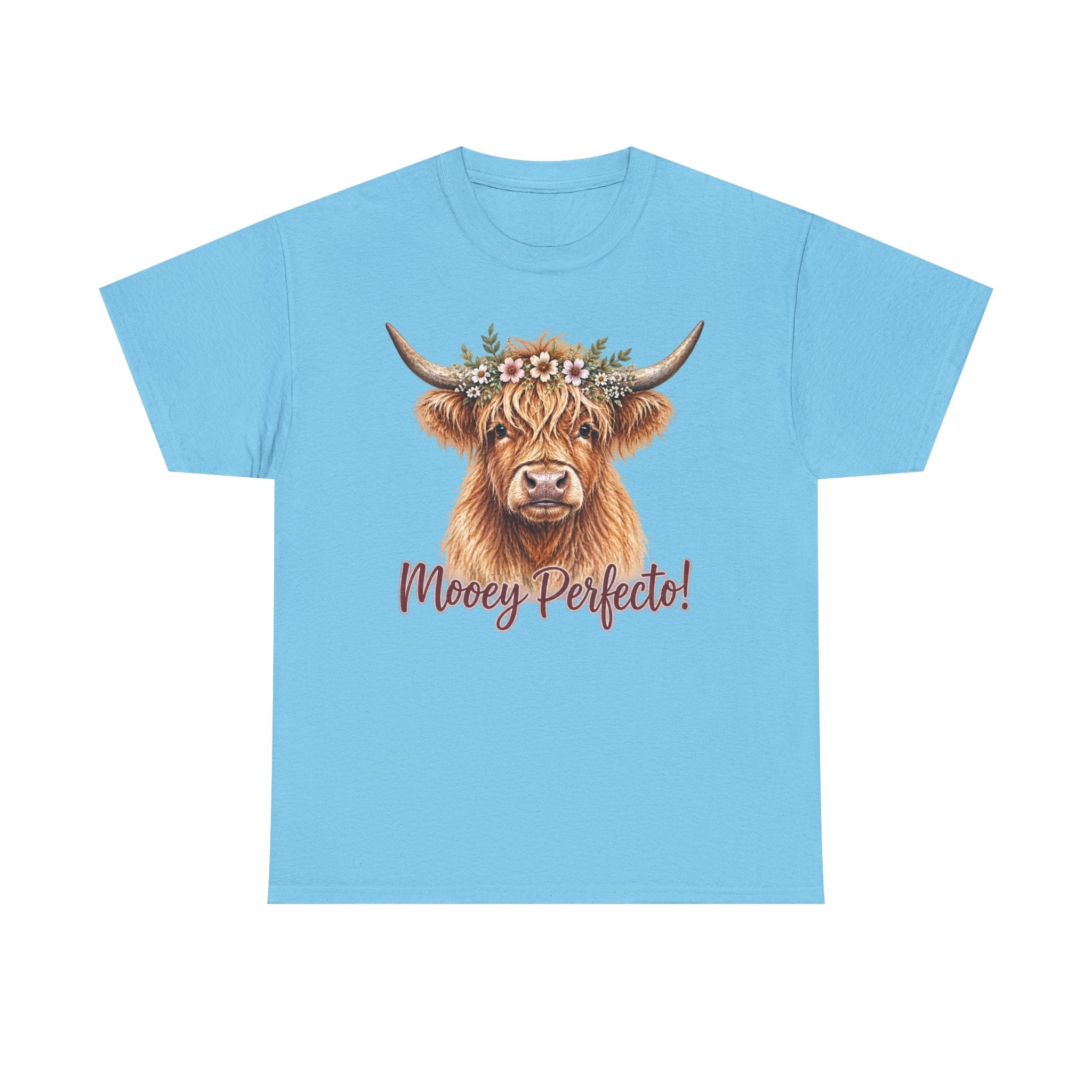 Mooey Perfecto Highland Cow Tee