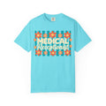 Medical Receptionist T-Shirt | Retro Floral Typography