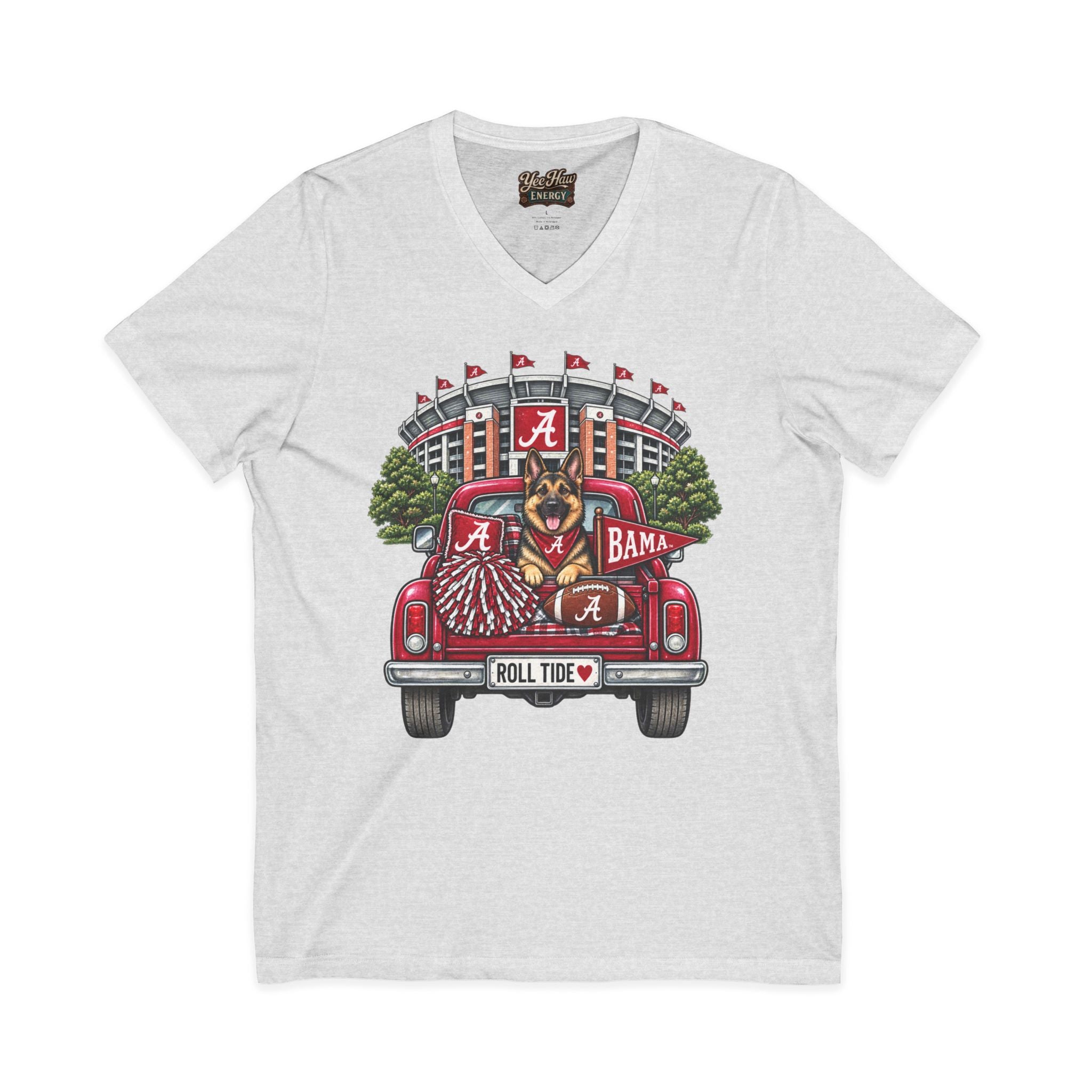 Roll Tide Game Day V-Neck Tee