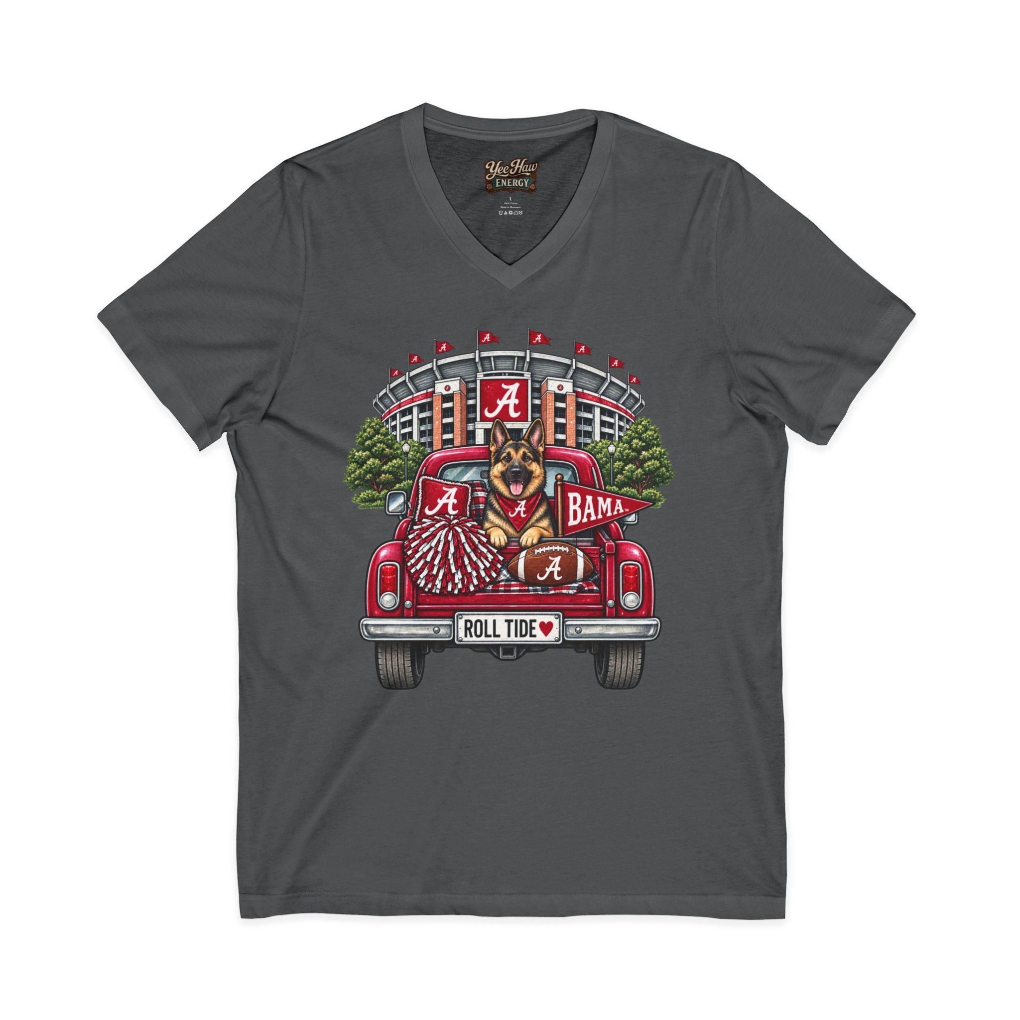 Roll Tide Game Day V-Neck Tee