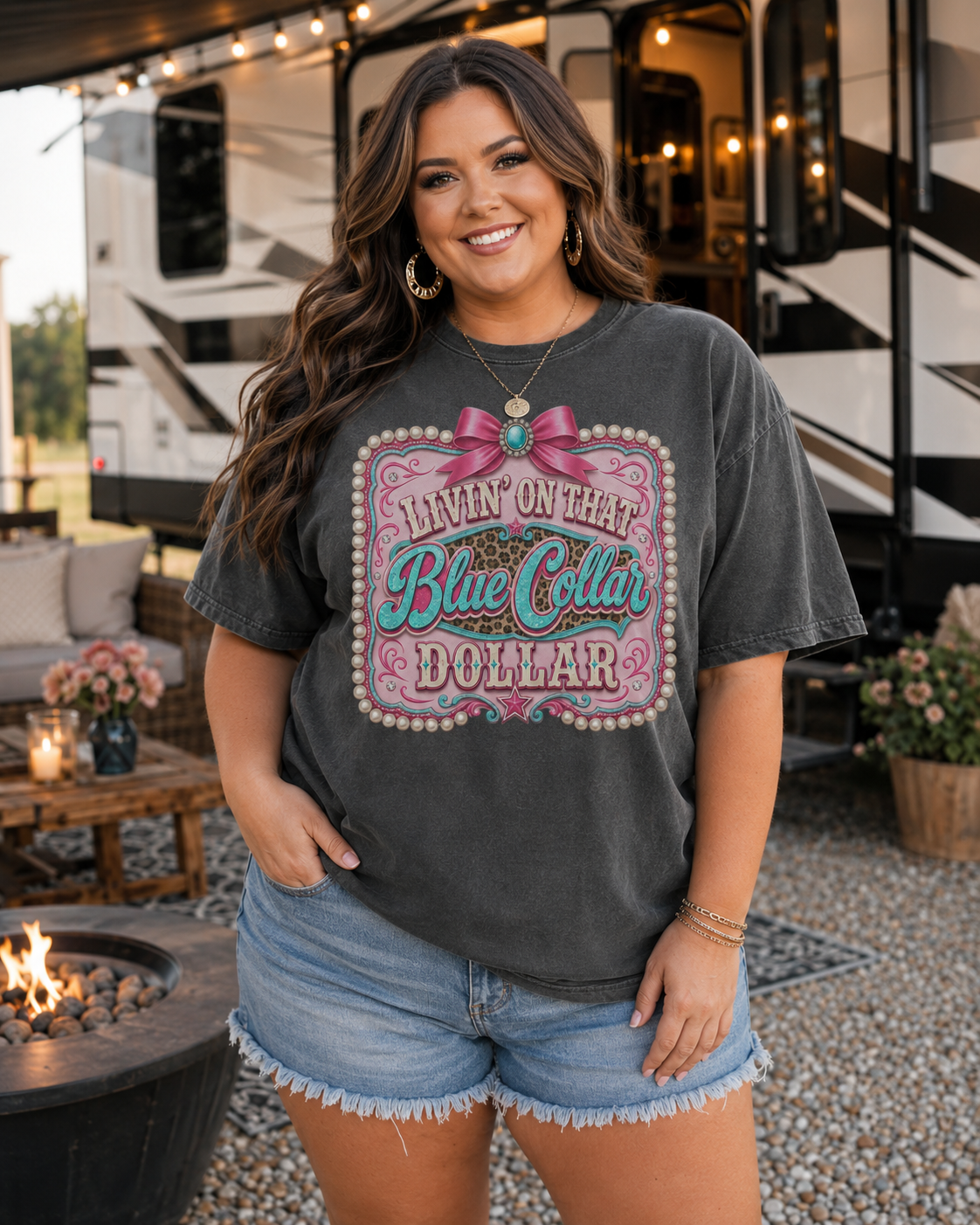 Blue Collar Dollar T-shirt