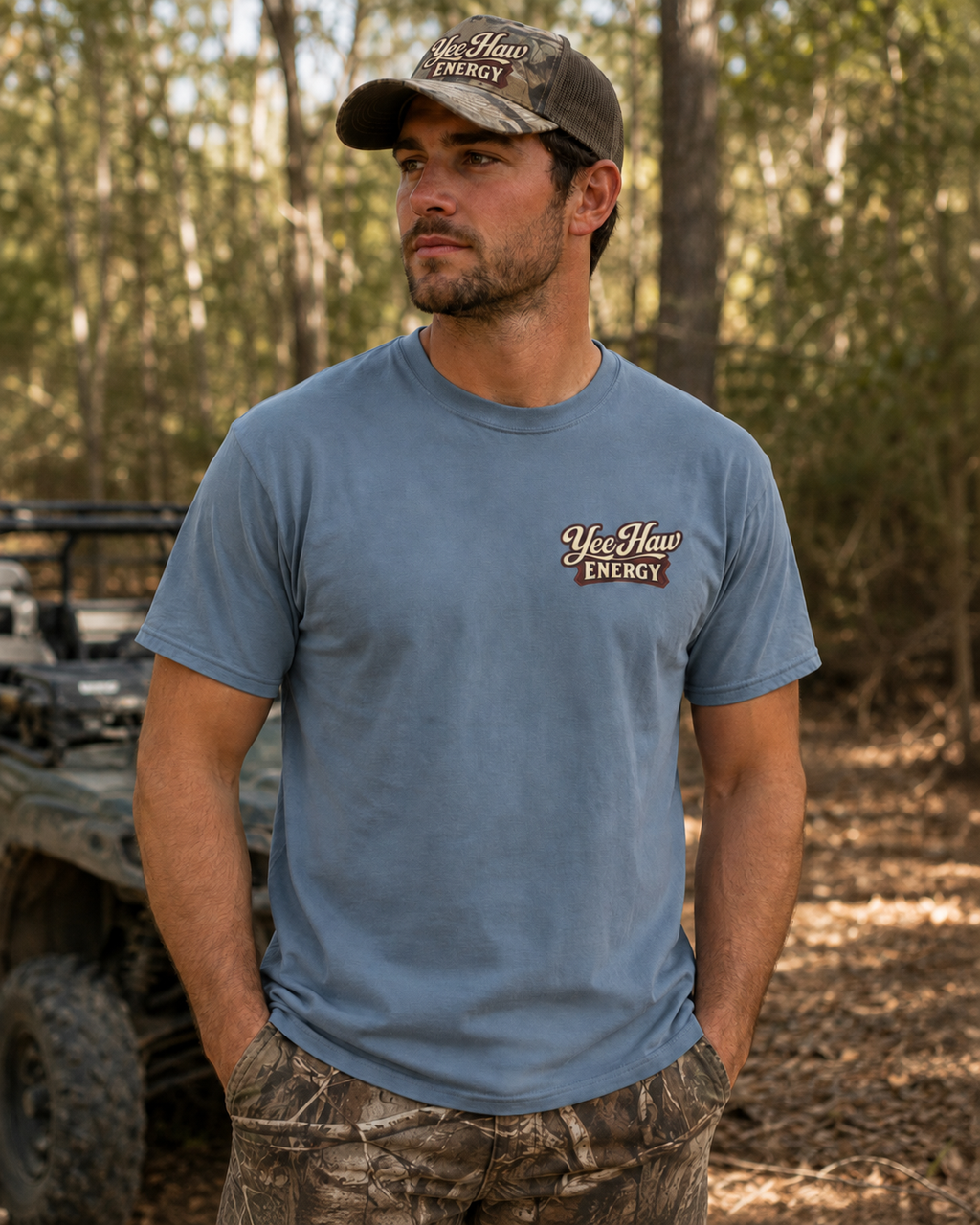 Let Us Thank Him For Our Food - Hunting Tshirt