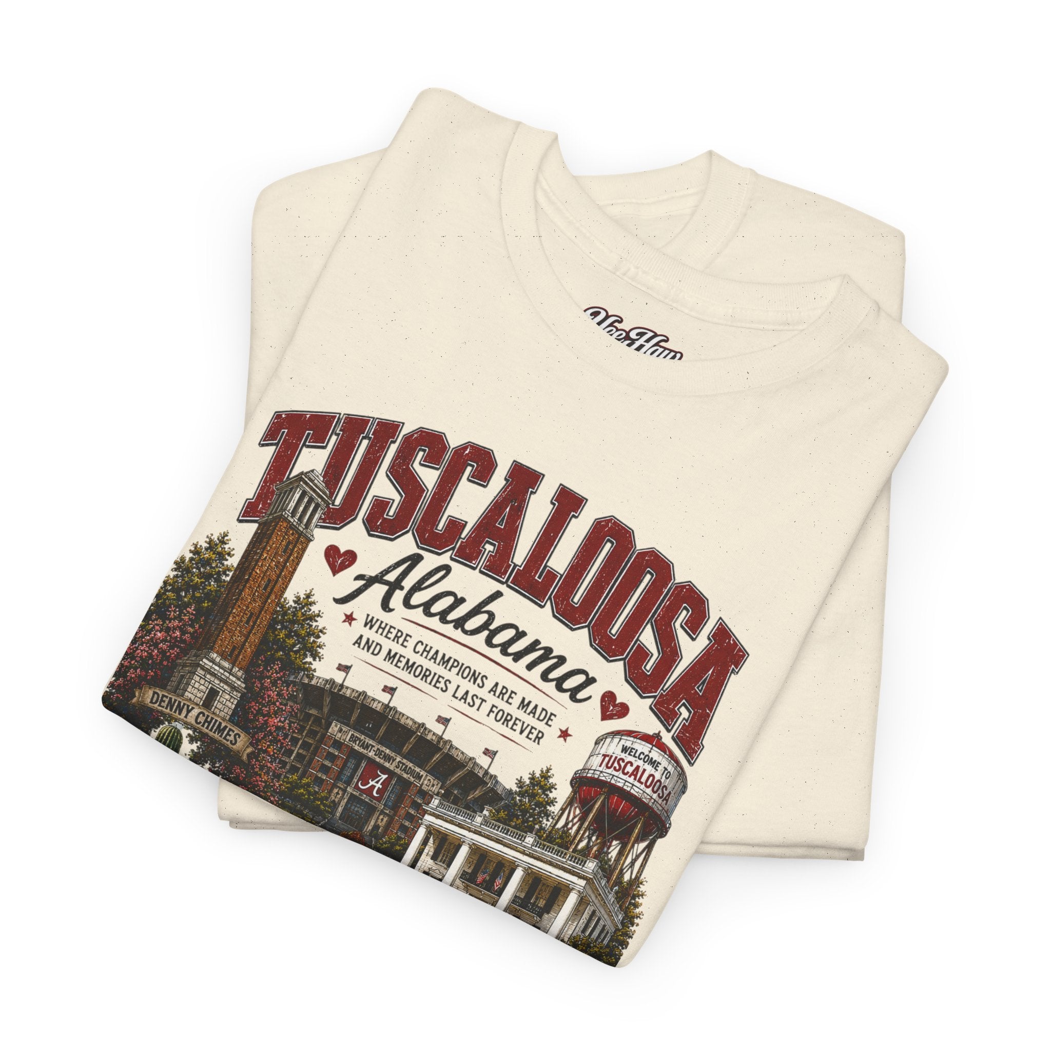 Tuscaloosa Alabama Collage Tee | College Town Souvenir Shirt