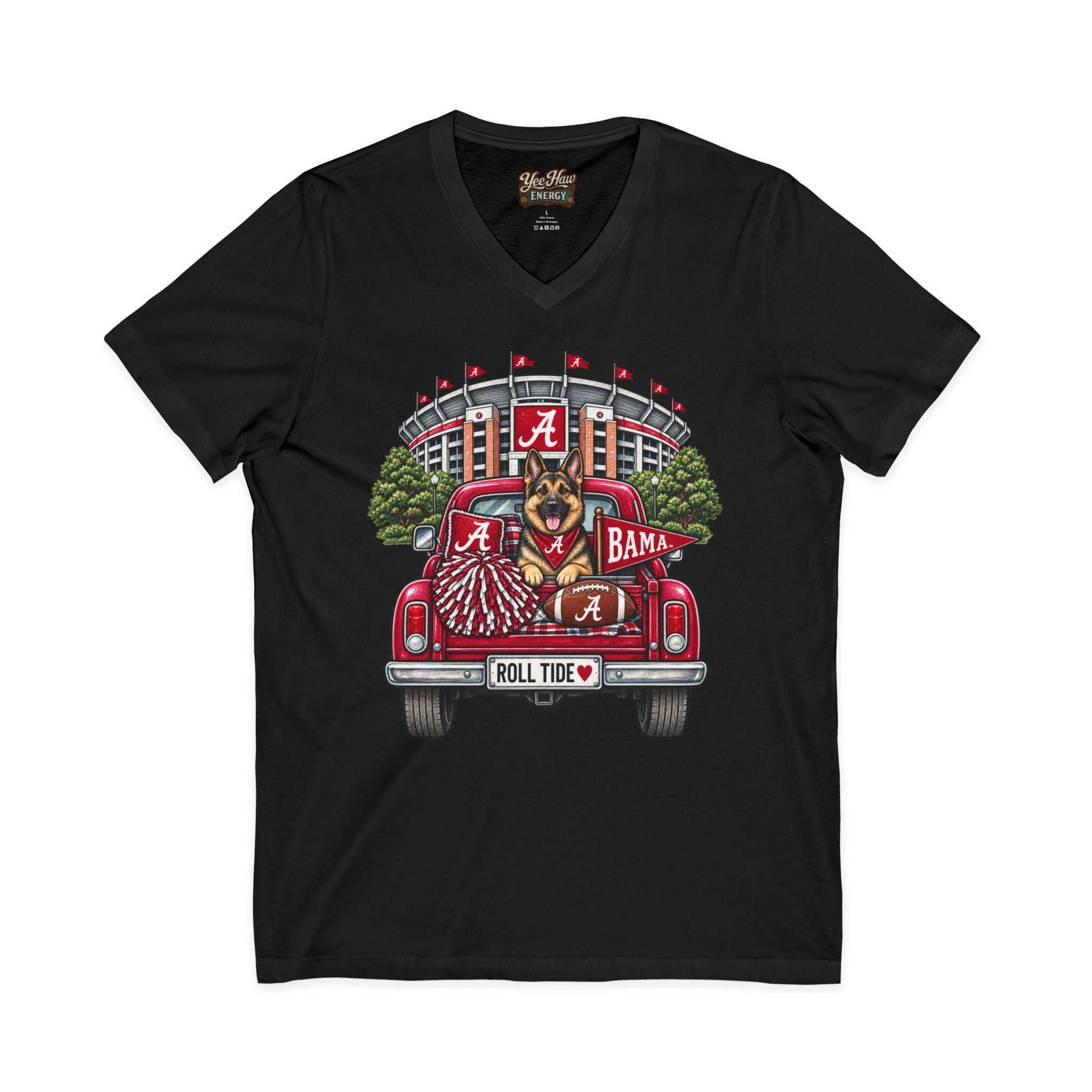 Roll Tide Game Day V-Neck Tee