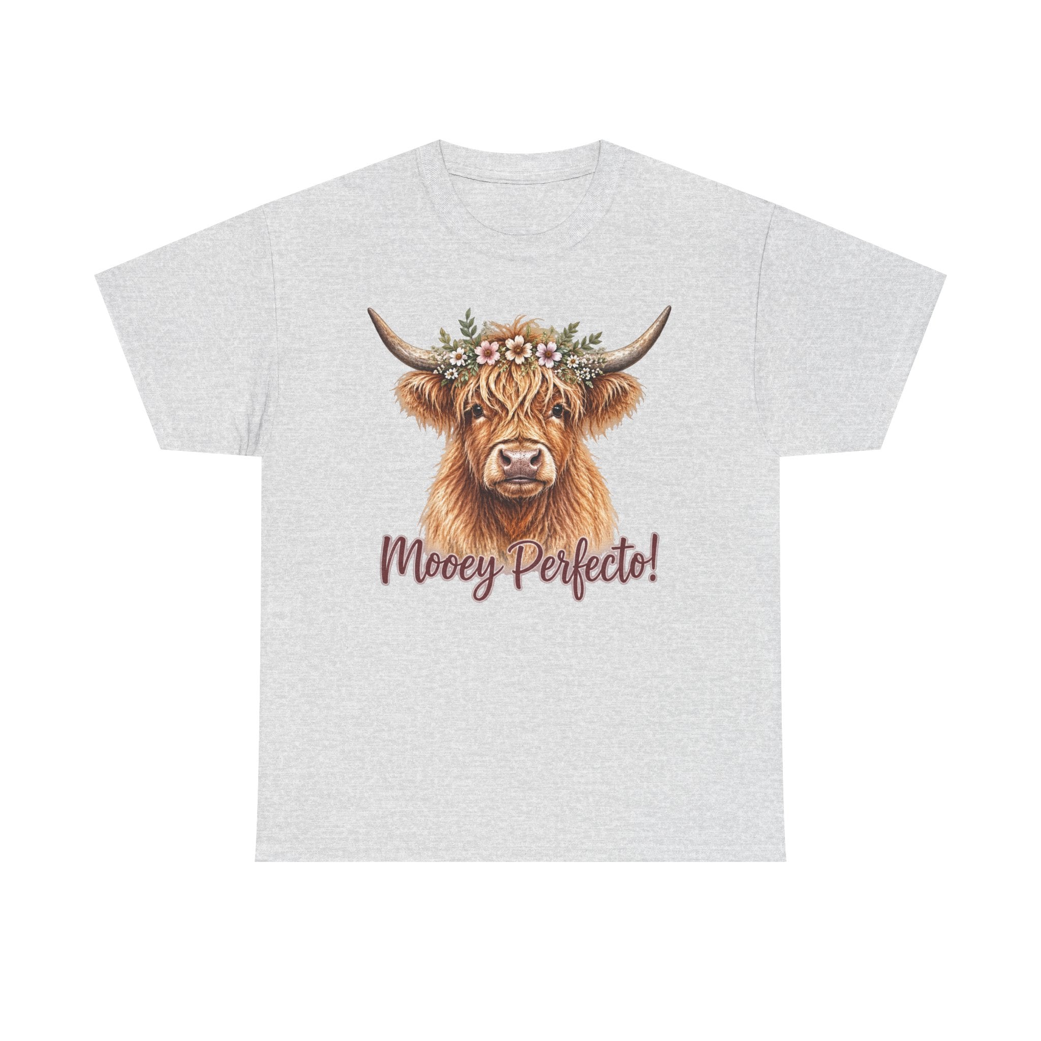 Mooey Perfecto Highland Cow Tee