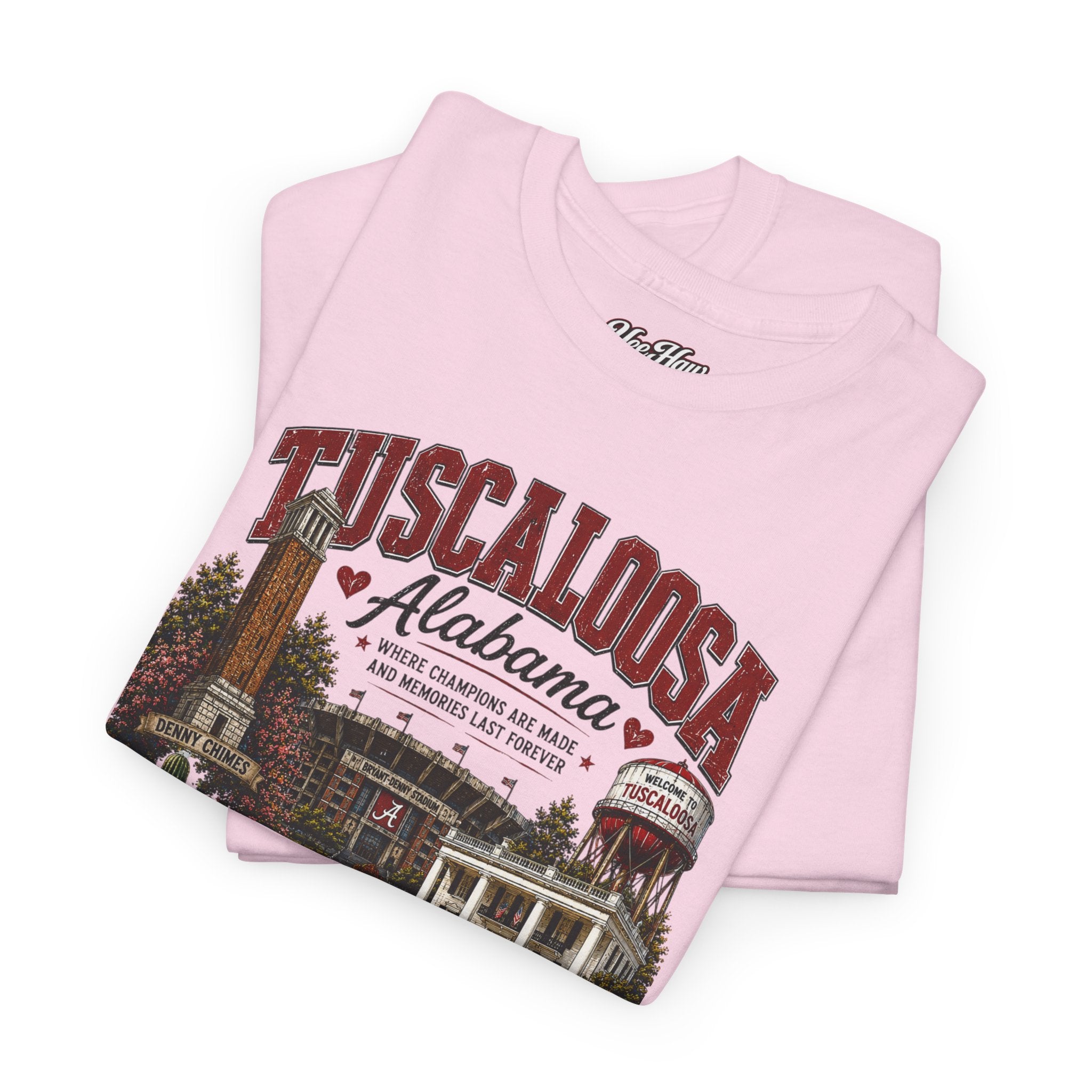Tuscaloosa Alabama Collage Tee | College Town Souvenir Shirt