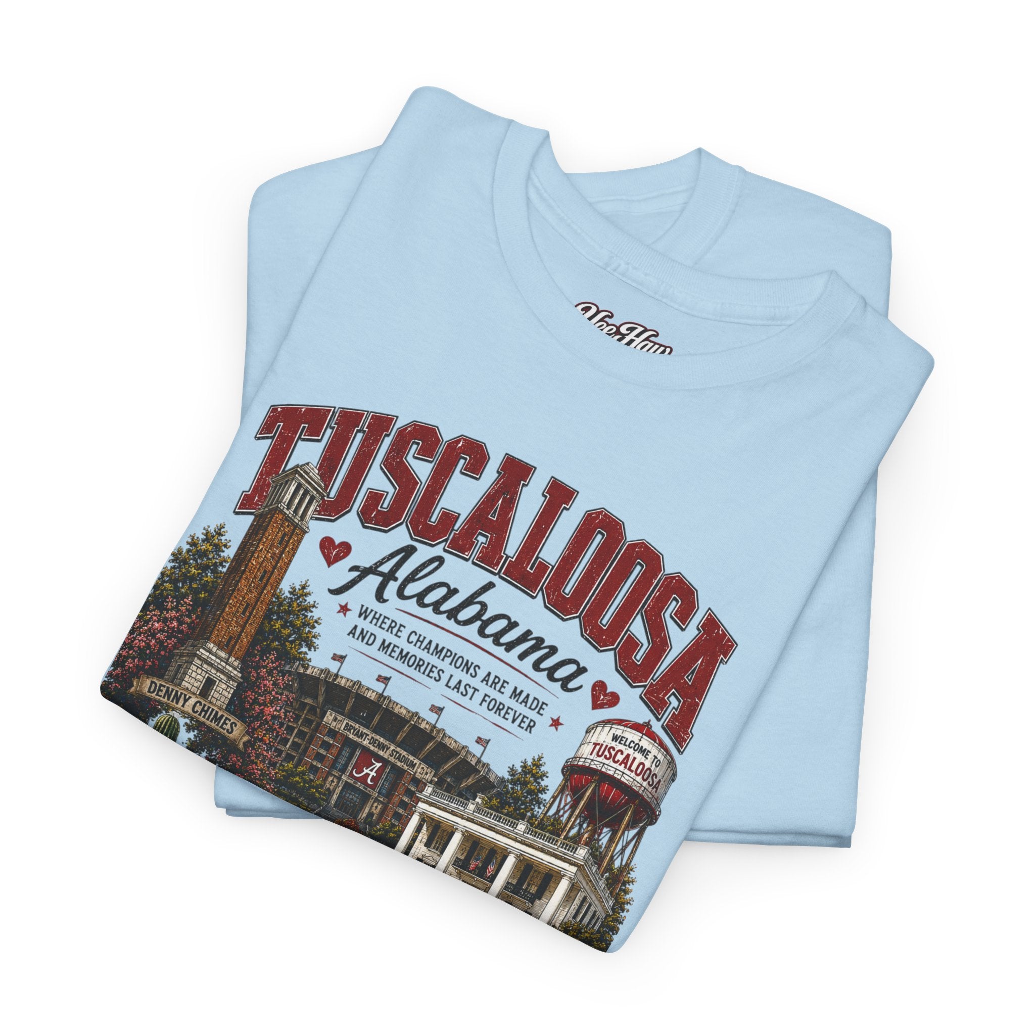 Tuscaloosa Alabama Collage Tee | College Town Souvenir Shirt