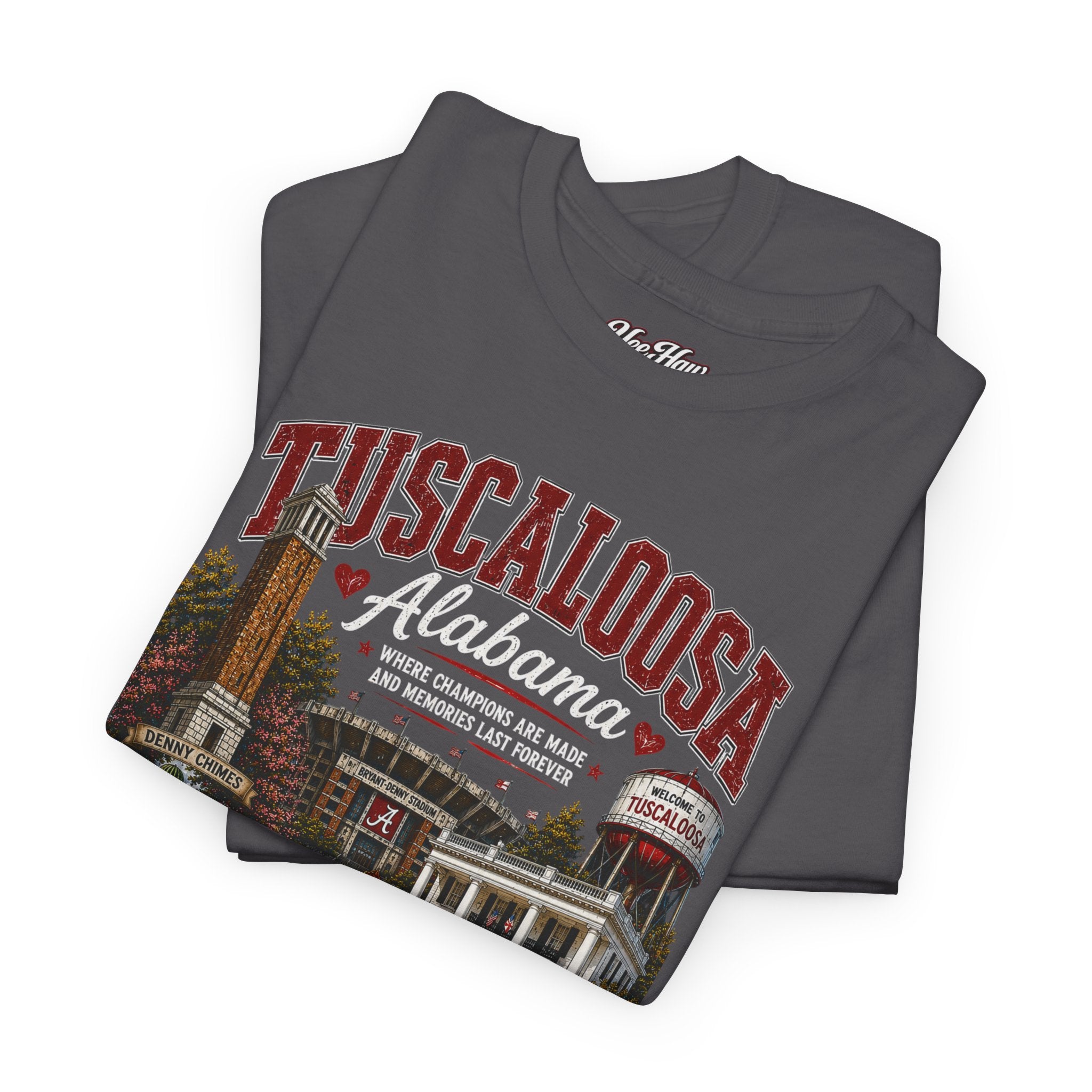 Tuscaloosa Alabama Collage Tee | College Town Souvenir Shirt