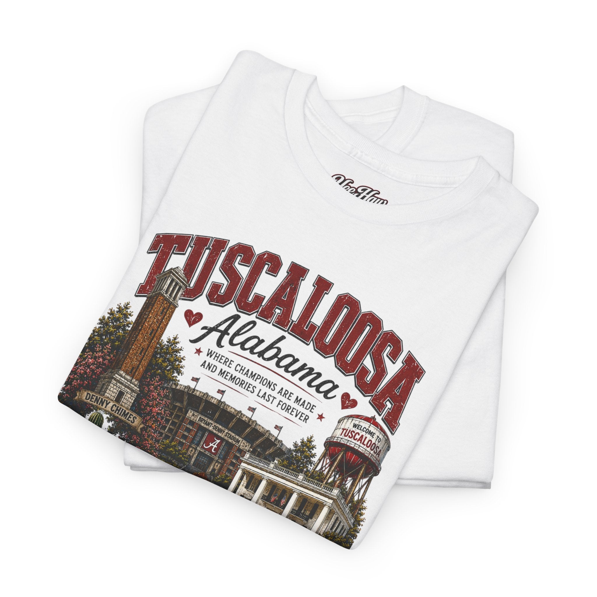 Tuscaloosa Alabama Collage Tee | College Town Souvenir Shirt