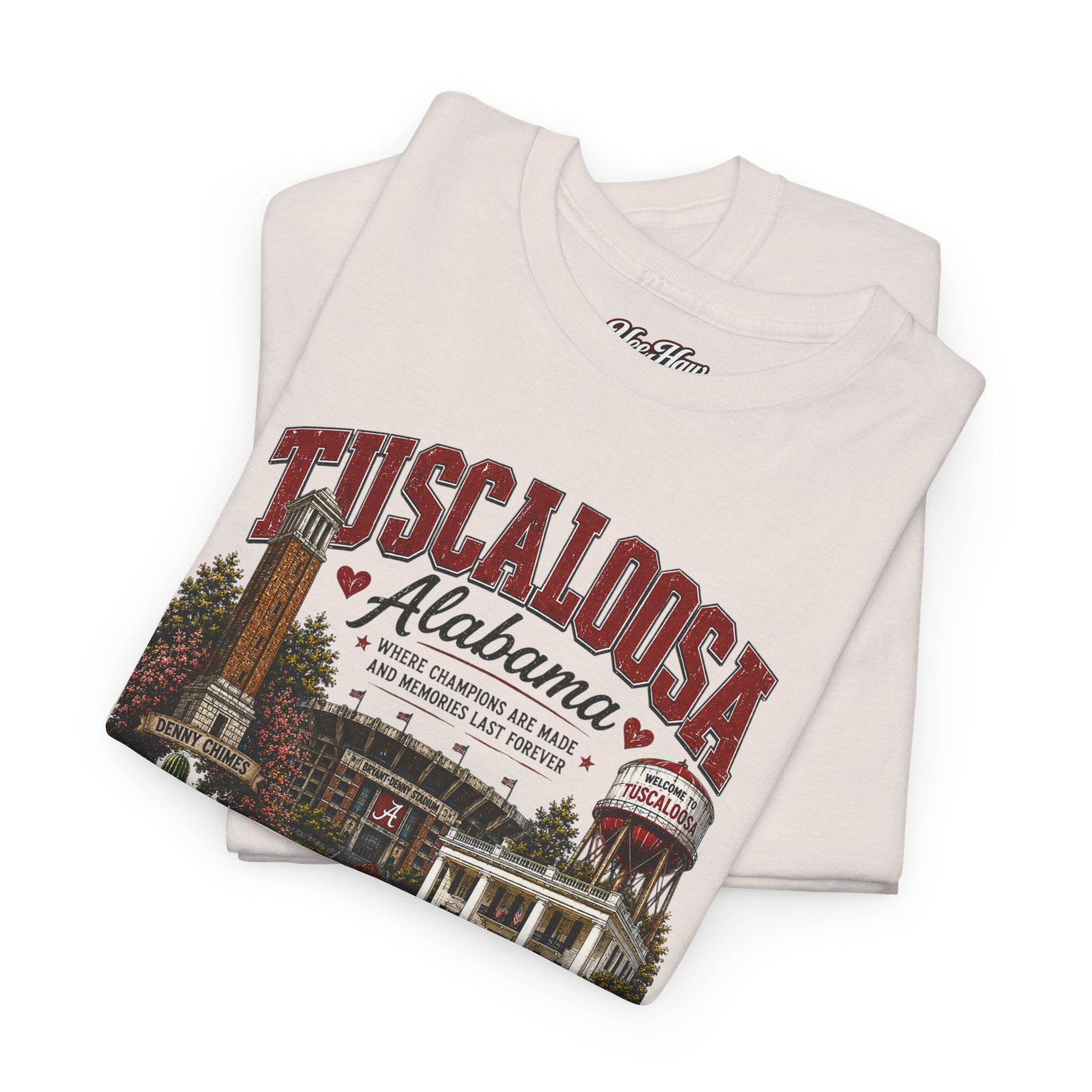 Tuscaloosa Alabama Collage Tee | College Town Souvenir Shirt