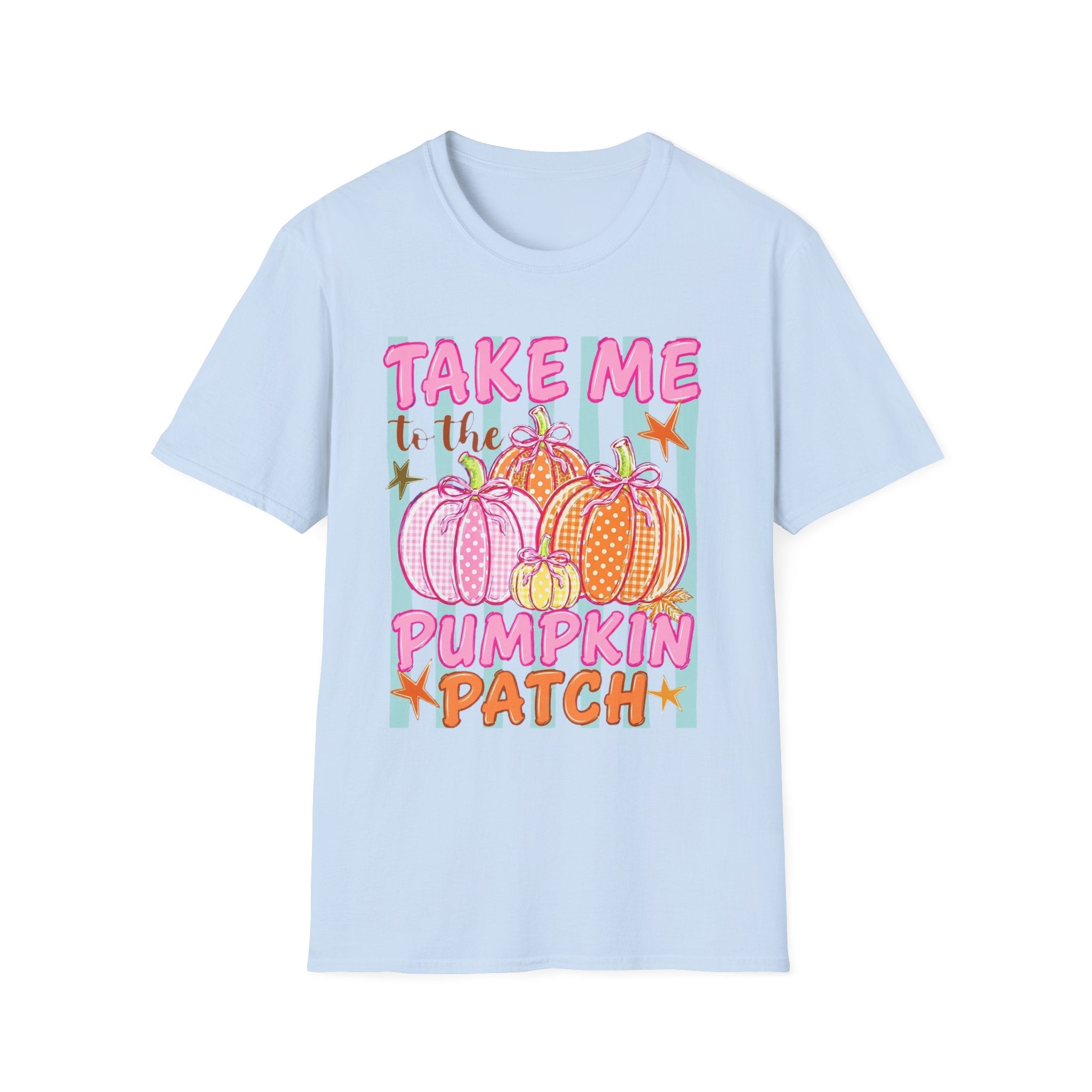 Pumpkin Patch T-Shirt — "Take Me to the Pumpkin Patch" Fall Graphic Tee