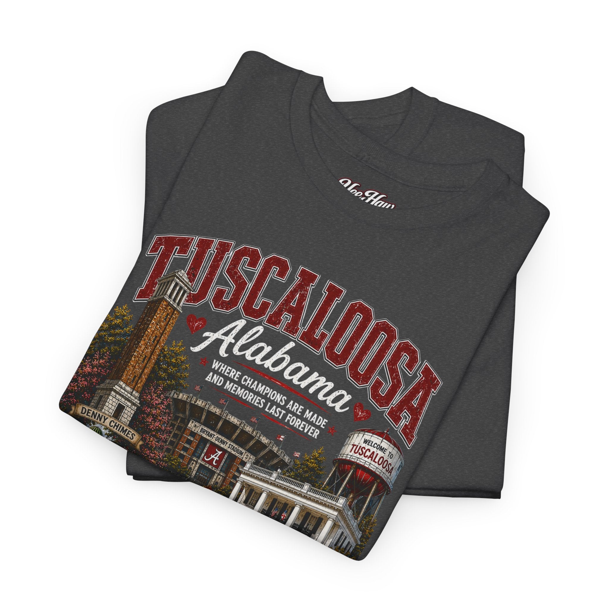 Tuscaloosa Alabama Collage Tee | College Town Souvenir Shirt