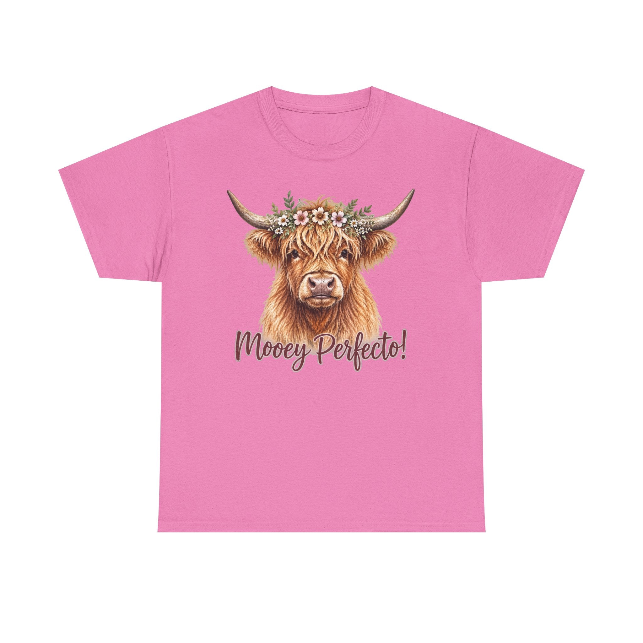 Mooey Perfecto Highland Cow Tee