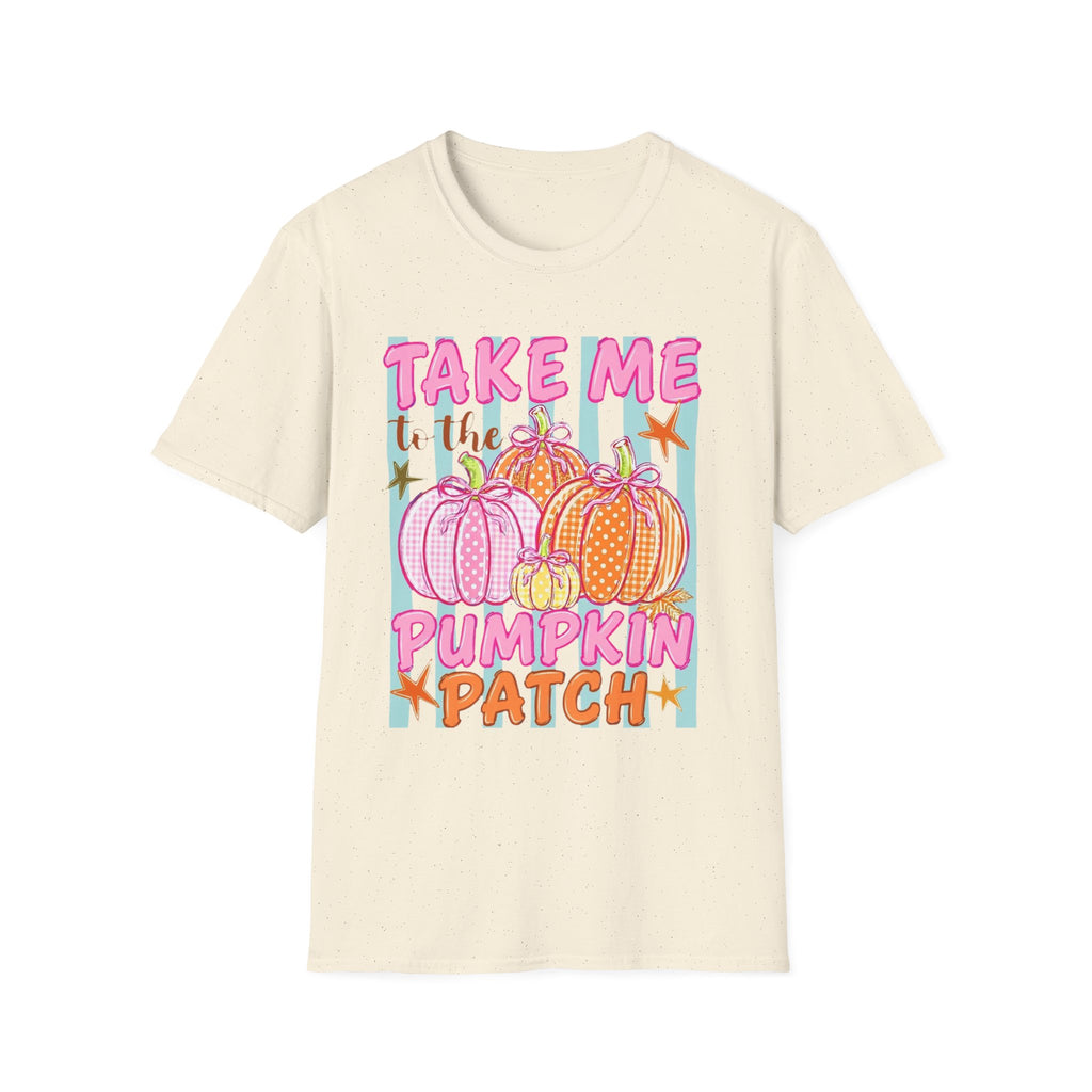 Pumpkin Patch T-Shirt — "Take Me to the Pumpkin Patch" Fall Graphic Tee
